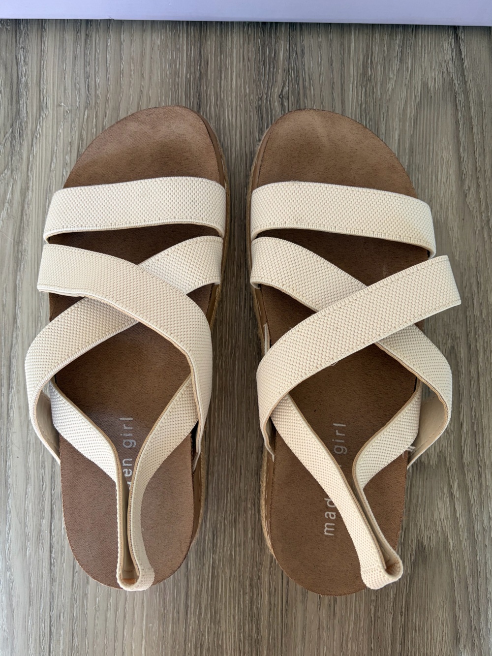 Madden Girl Crisscross Espadrille Sandals